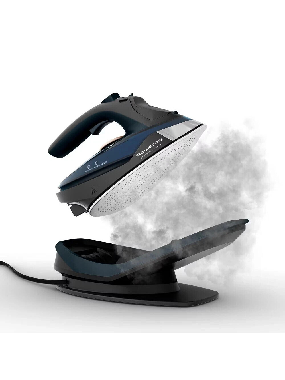 Rowenta Freemove Force 1600W Cordless Steam Iron with Stainless Steel
